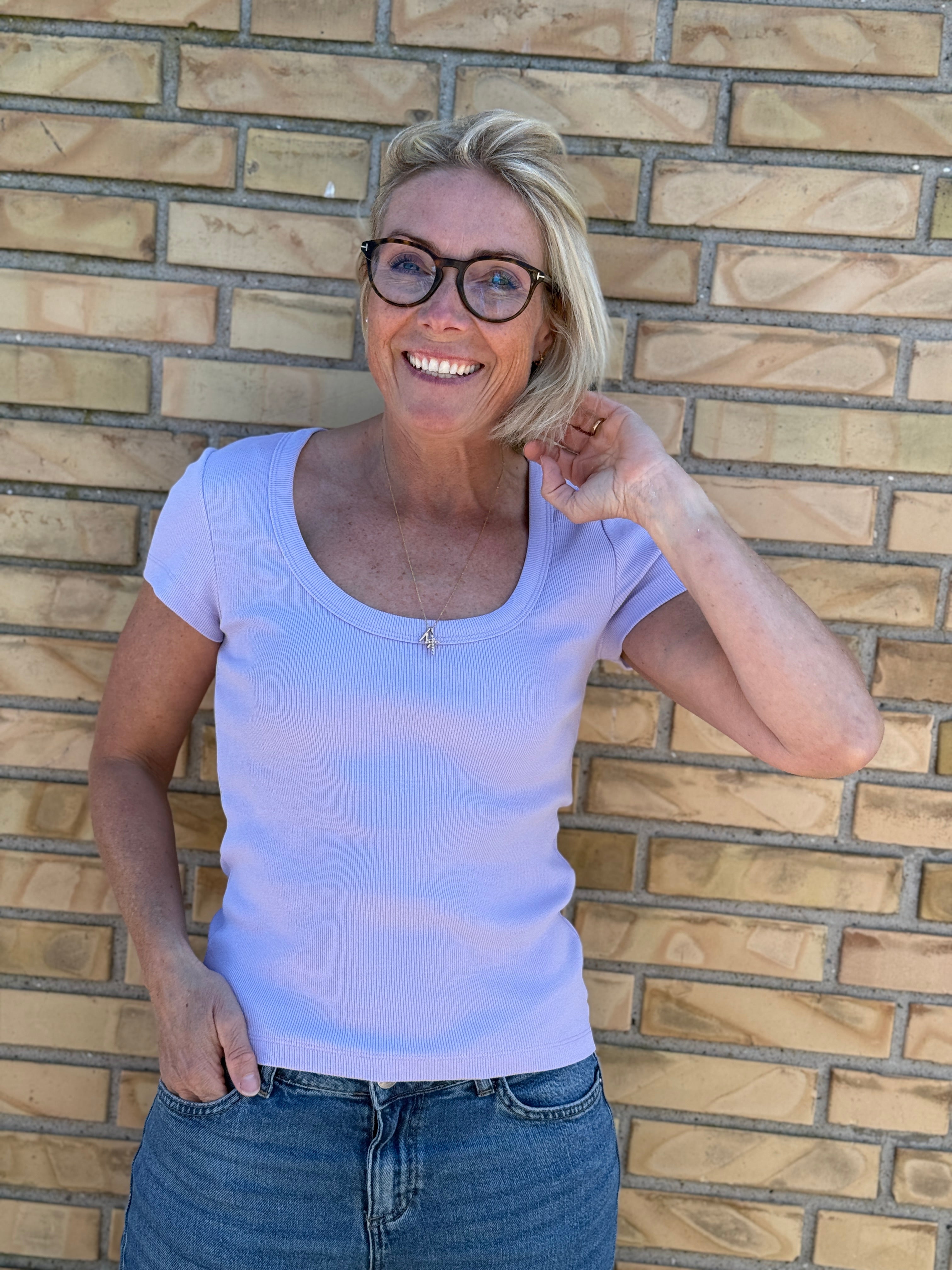 VMCHLOE T-shirt - Pastel Lilac